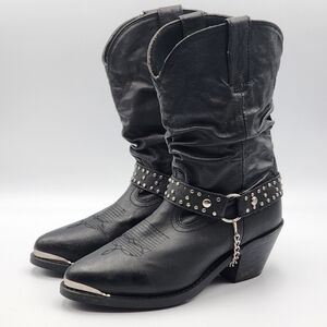 Shyanne Slouch Harness Western Boot